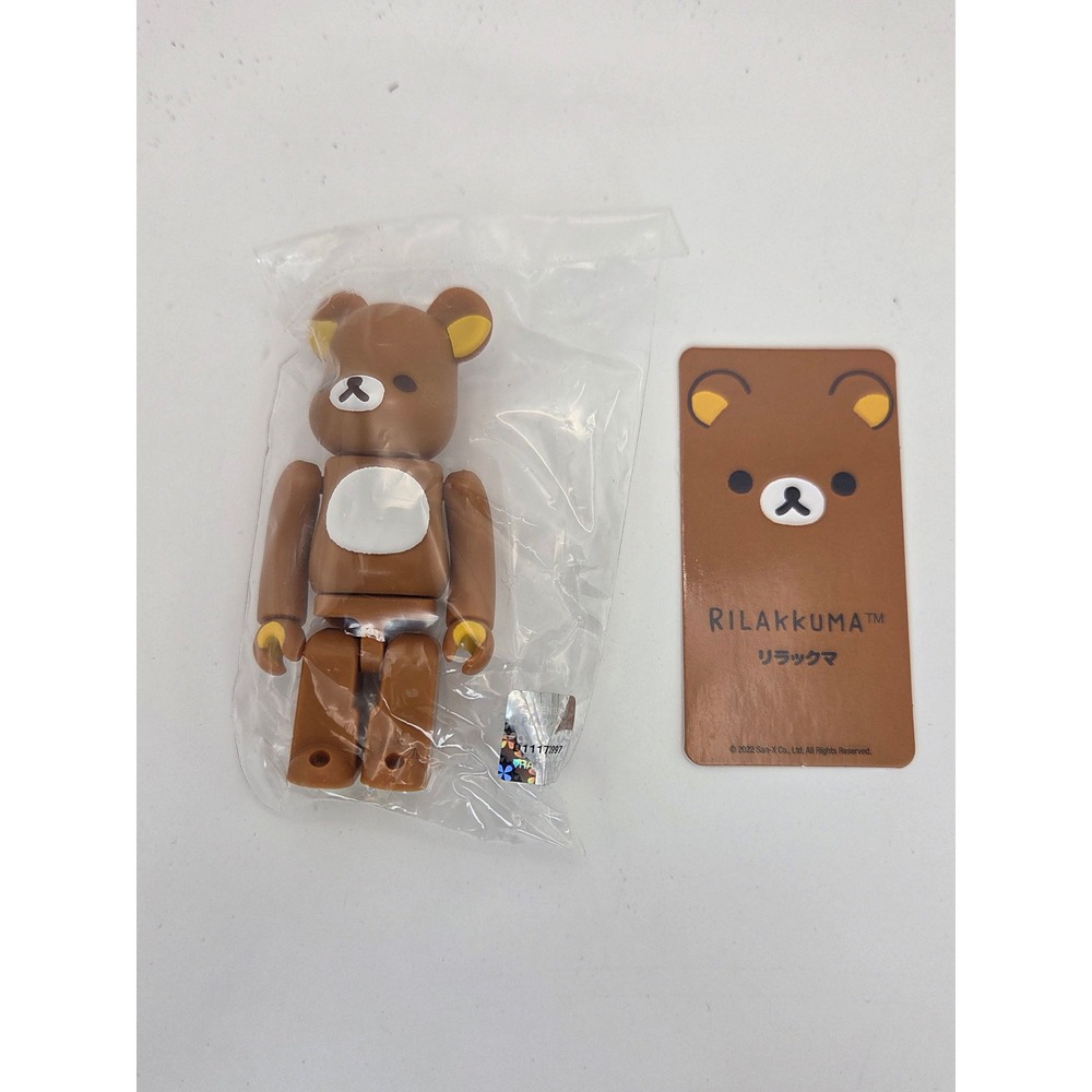 Medicom Toy Bearbrick Rilakkuma 100% Series 45 20th Anniversary Figure with Card